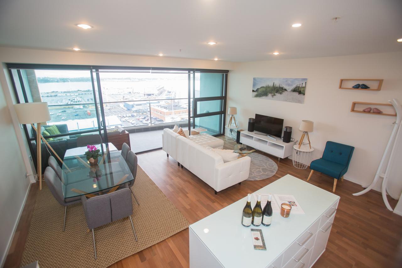 Perfect Location With Harbour Views Apartment Auckland Luaran gambar