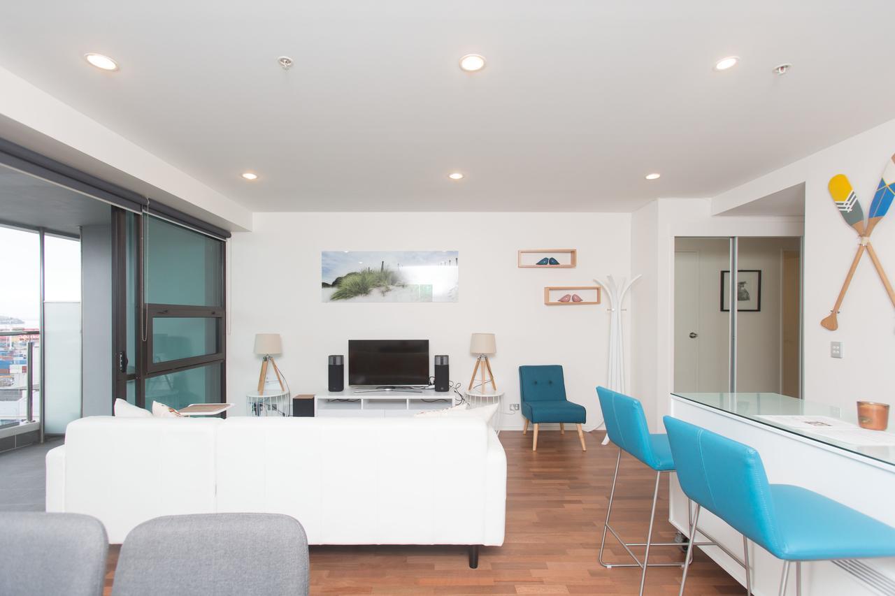 Perfect Location With Harbour Views Apartment Auckland Luaran gambar